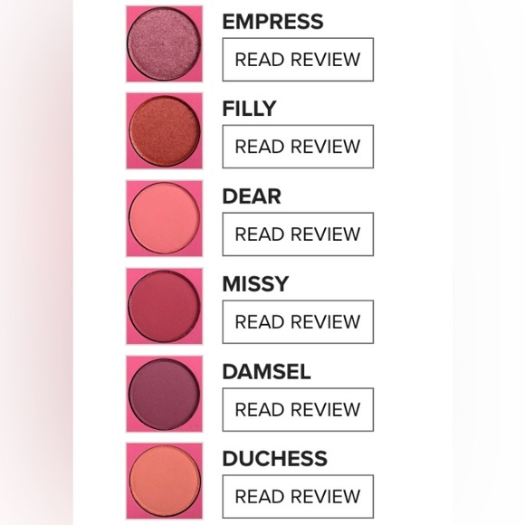 ColourPop Fem Rosa She Pressed Powder Shadow Palette - Picture 11 of 16